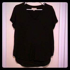 Cloth & Stone Black Shirt